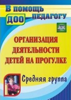 Организация деятельности детей на прогулке Средняя группа ФГОС