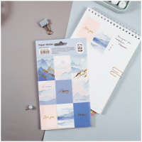 Наклейки бумажные Meshu Gold mountains 12*21см 9шт
