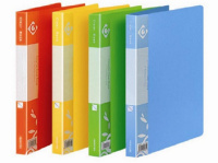 Папка А4 прижим 25мм 0.90 мм ассорти карман