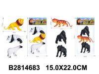 Набор из 3 животных в ассортименте 22*15см 2814683