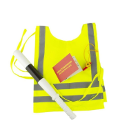 Костюм ДПС жилет, свисток, удостоверение, жезл