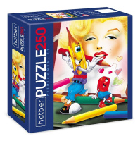 Пазлы 250 Веселые карандаши