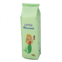 Пенал 1 отд без наполнения 210*65*65мм силикон Русалка AL9796