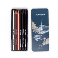 Набор графических материалов Малевичъ в металлической коробке 8 шт 197901