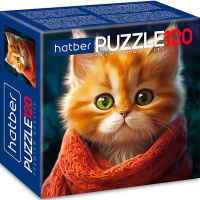 Пазлы 120 Рыжий котик