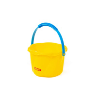 Ведро детское Цветок среднее №4 цвет в ассорт