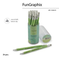 Карандаш авто 2.0мм FunGraphix Лето цанговый с точилкой 