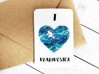 Магнит Владивосток М32 I love Vladivostok