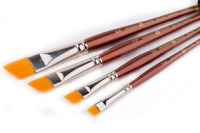 Кисть Синтетика Decola скошенная №1 2077771