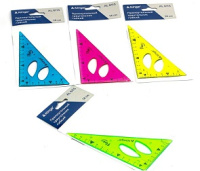 Угольник 30гр 14см пластик гибкий AL6115