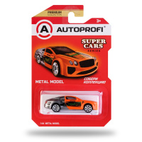 Машинка Super Cars Bentley оранж/серебро 1:64 SUP-001 OR/SL