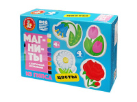 Магниты из гипса под роспись Цветы 04963