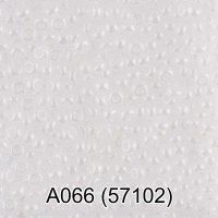 Бисер GAMMA 10/0 5 г 1-й сорт непрозрачный блестящий A066 белый