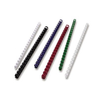 Пружина пластик 16мм 120 л черная