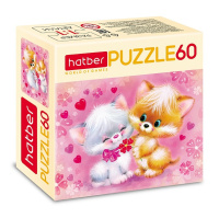 Пазлы 60 Пушистики