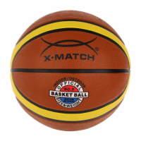 Мяч баскетбольный X-Match размер 5 резина 56498