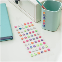 Стразы акриловые 25*10 66шт Meshu