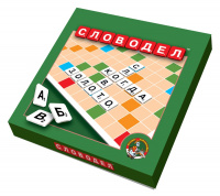 Игра настольная Словодел картонный зеленый