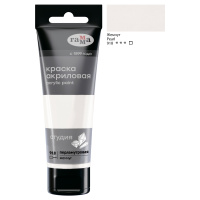 Краска акриловая Гамма 75мл перламутровая Жемчуг пластиковая туба 280220918