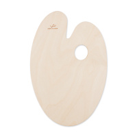 Палитра Vista-Artista деревянная 20*30 см овальная