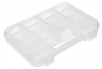 Коробка для швейных принадлежностей OM-014 пластик 24.5 x 18 x 4.5 см прозрачный