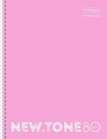 Тетр А4 80 л лин спираль pastel Пион многоуровневая перфорация 05039