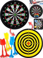 Дартс магнитный Меткость-3 34 см цвет в ассорт в пак