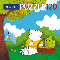 Пазлы 120 Приключения кота Пирожка