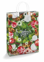 Пакет нг Еловое царство 30*40/150 мягкий пластик