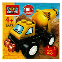 Конструктор город мастеров Бетономешалка 23 детали 315785