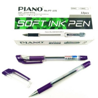 Ручка шарик Фиолетовая 0,7мм Piano 175-12