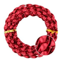 Проволока для плетения витая алюминий d 5 мм 5 м №23 красный