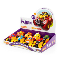 Монстр Ралли инерционный свет+звук №1 в ассорт