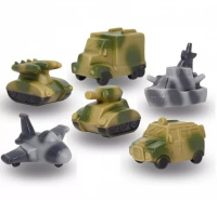 Игрушка для купания Военная техника ПВХ 6шт 172595