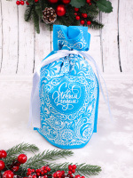 Мешочек для подарков 24х18х9 см С Новым годом НУ-1411