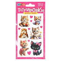 Татуировка на тело котики светящиеся в темноте 386878