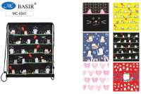 Сумка для сменной обуви 32*42см Кошки МС-6561