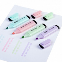 Маркер выделитель Сиреневый 1-5мм Hatber Newtone pastel