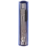 Циркуль металл в пенале с линейкой 11,5см