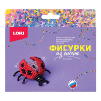Фигурки из бисера Божья коровка Бис-097