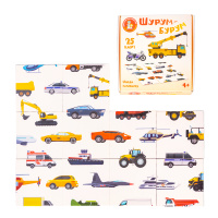 Игра настольная Шурум-Бурум найди половинку транспорт