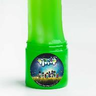 Слайм стекло 400гр зелёный неон