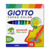 Фломастеры 12цв Giotto Turbo Color Fila 071400