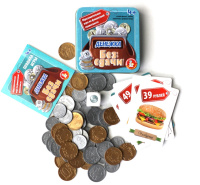 Игра настольная Денежка без сдачи жестяная коробка