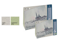 Планшет для пастели и акварели А4 20л Соленый ветер Венеции серый и оливковый 200гр/м2 ПЛ-6433