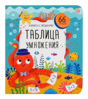 Книжка с окошками Таблица умножения