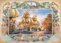 Пазлы 2000 Морское сражение