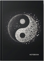 Записная книжка А5 128 л Инь и ян 15145