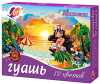 Гуашь 12цв 15мл Фантазия 25С1529-08