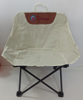 Стул туристический складной JpFishing (40*40см, h=68см, нагрузка до 120кг, чехол, цвет Белый)